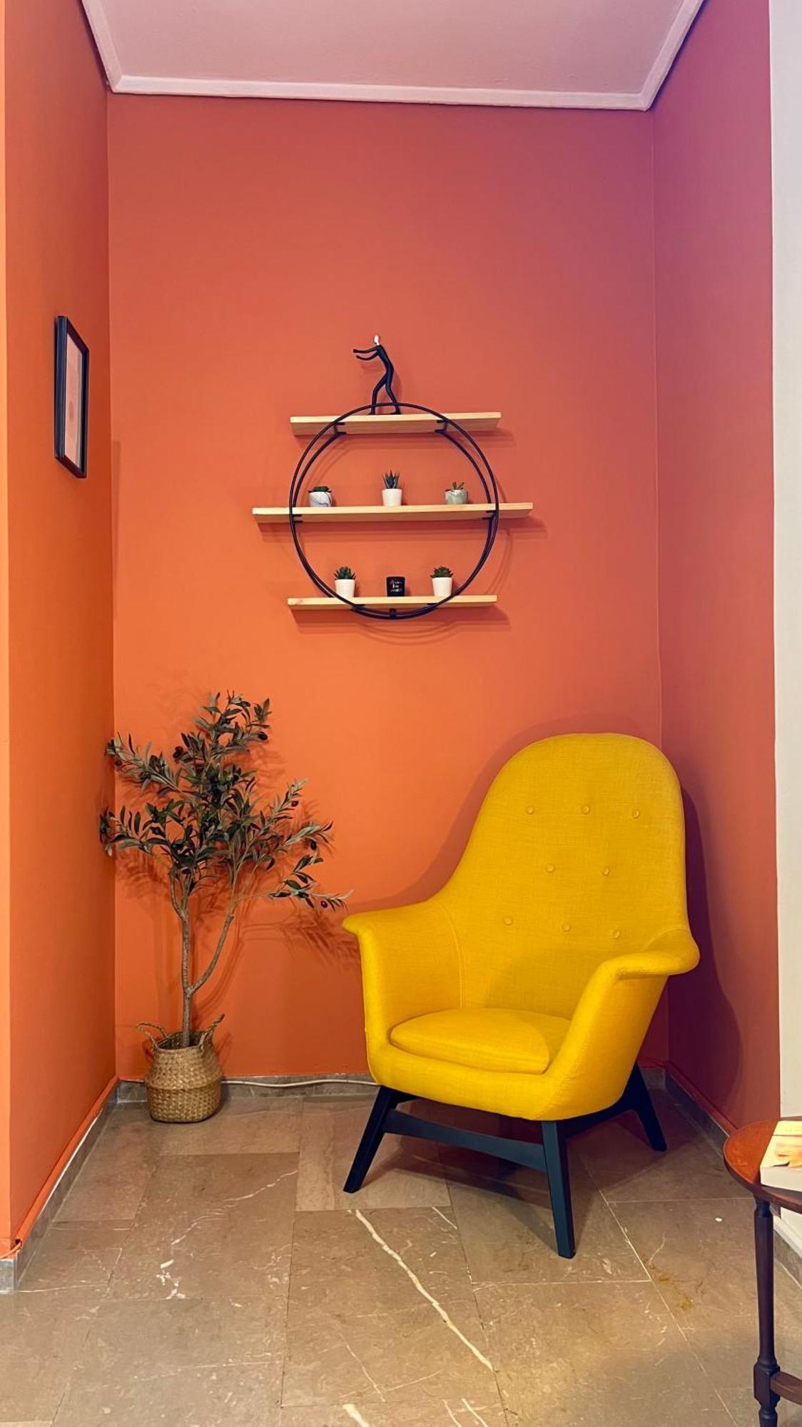 Modern & Cozy 51Sqm Apt In Thisseio Atenas Exterior foto